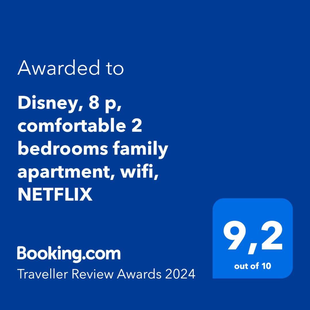 Disney, Very Nice 2 Bedrooms Family Apartment, Wifi, Netflix 8 Pers Chessy  Exteriér fotografie